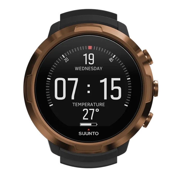 Suunto d5 copper – watch-sized dive computer for recreational diver