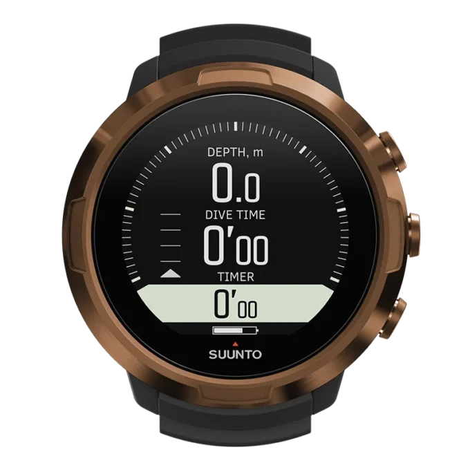 Suunto d5 copper – watch-sized dive computer for recreational diver