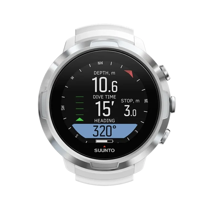 Suunto d5 white dive computer for beginners & recreational divers