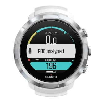 Suunto d5 white dive computer for beginners & recreational divers