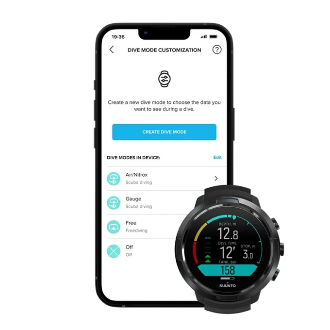 Suunto d5 black lime dive computer for beginners
