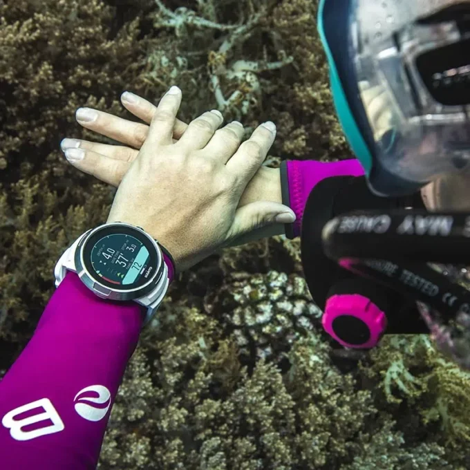 Suunto d5 white dive computer for beginners & recreational divers