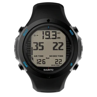 Suunto d6i novo black – robust dive computer with 3d compass