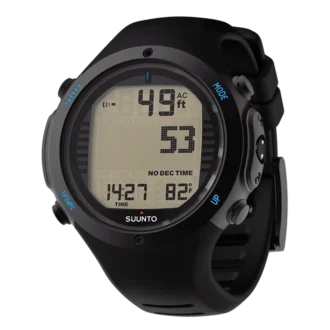 Suunto d6i novo black – robust dive computer with 3d compass