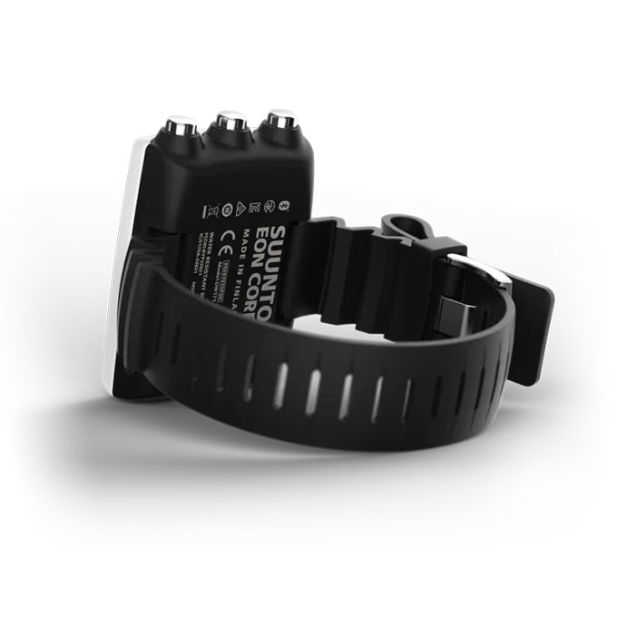 Suunto eon core white dive computer with color screen and big numbers