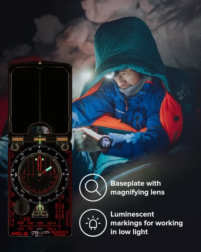 Suunto mc-2/360/d/cm/in/nh compass – advanced navigation compass Suunto mc-2/360/d/cm/in/nh compass – advanced navigation compass