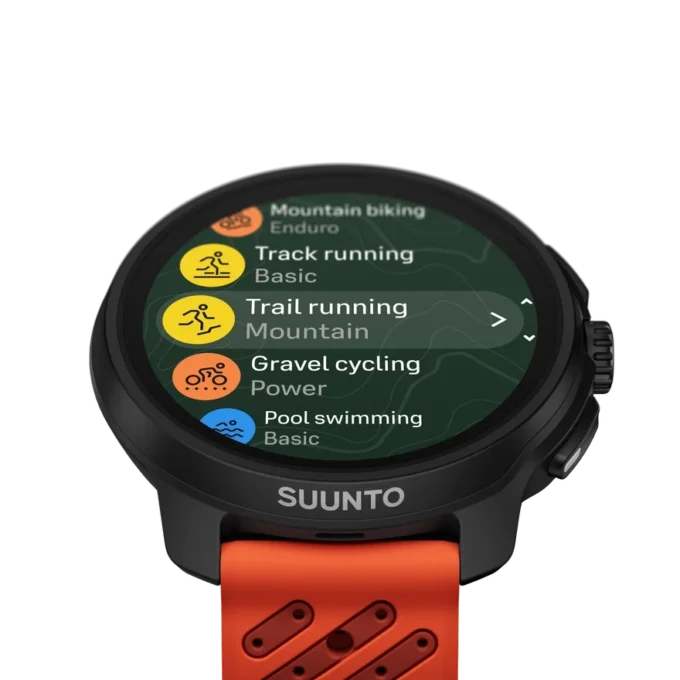 Suunto race 2 coral orange