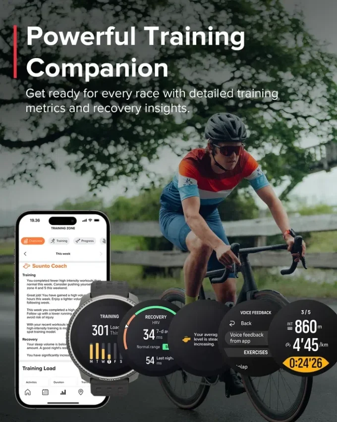 Suunto race titanium charcoal