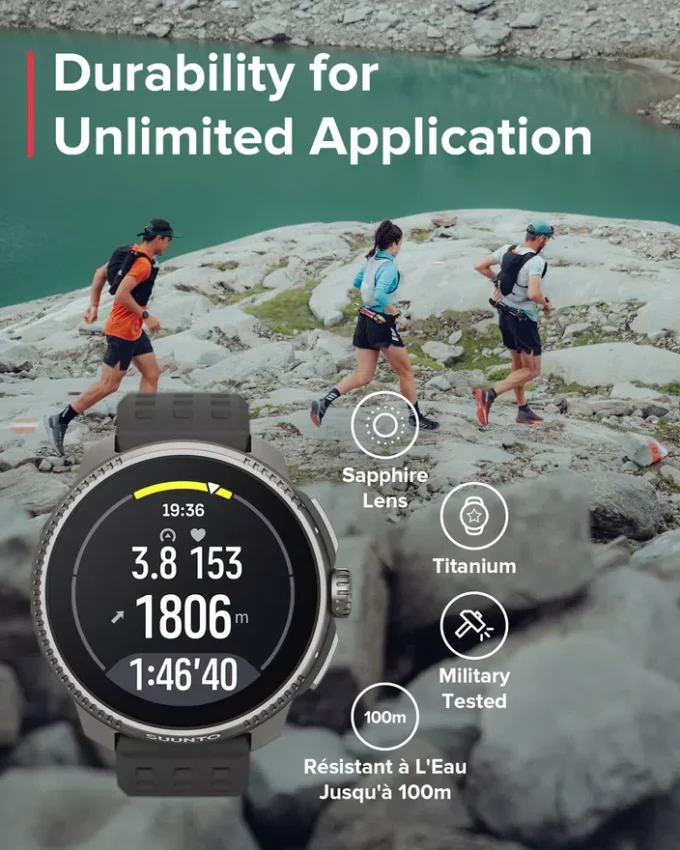 Suunto race titanium charcoal