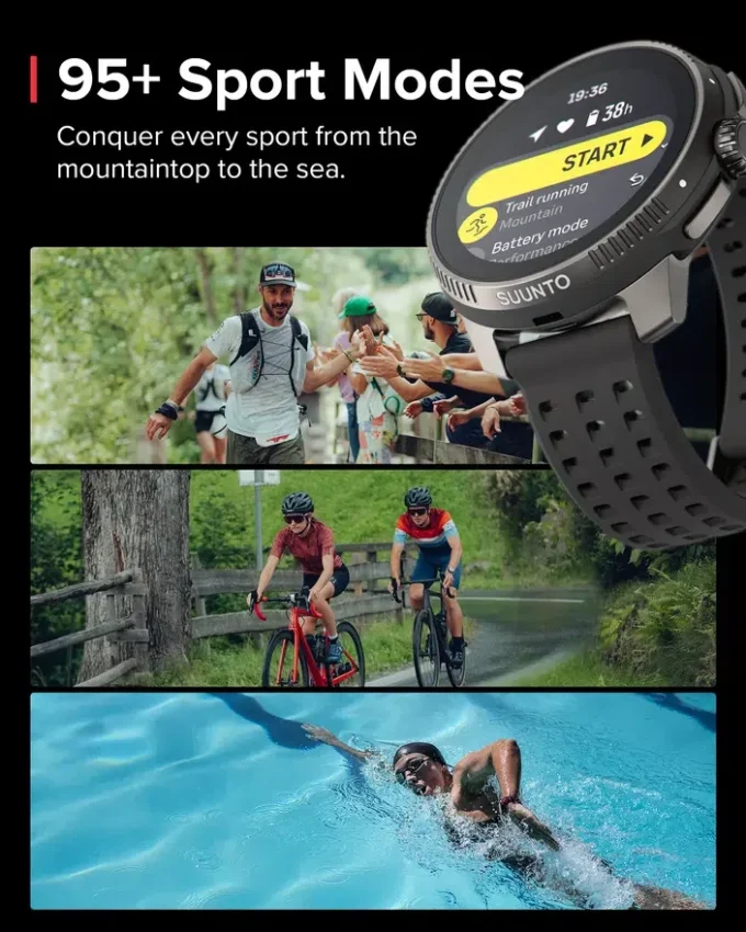 Suunto race titanium charcoal