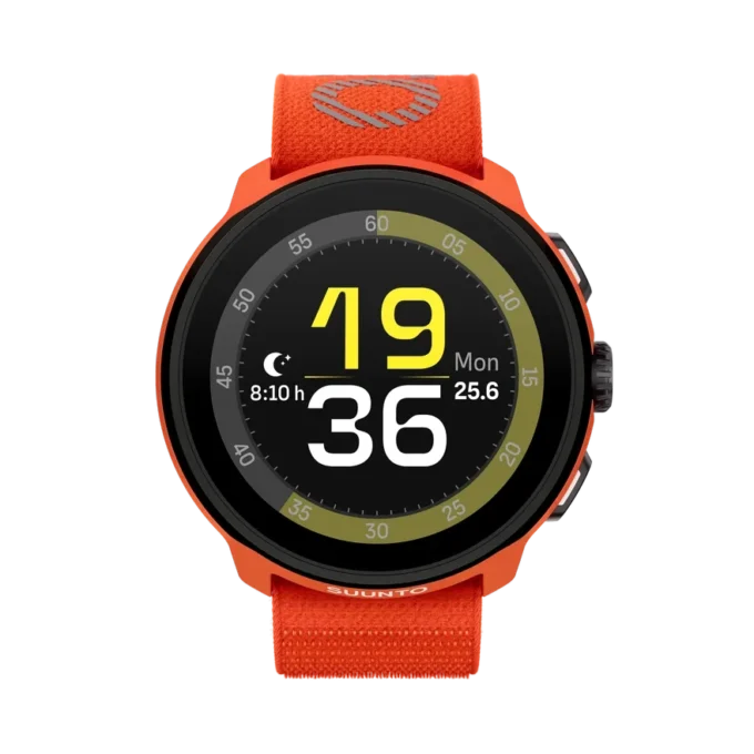 Suunto run coral orange