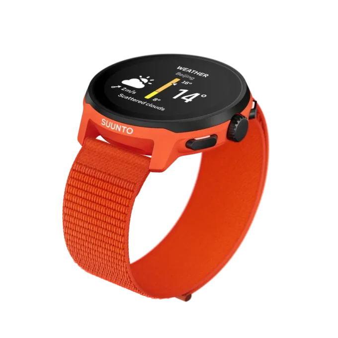 Suunto run coral orange