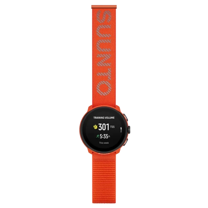 Suunto run coral orange