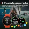 Suunto run coral orange