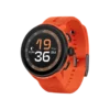 Suunto run coral orange with silicone strap