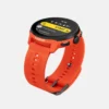 Suunto run coral orange with silicone strap