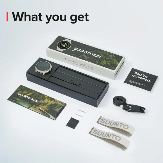 Suunto run frost gray