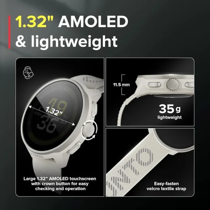 Suunto run frost gray