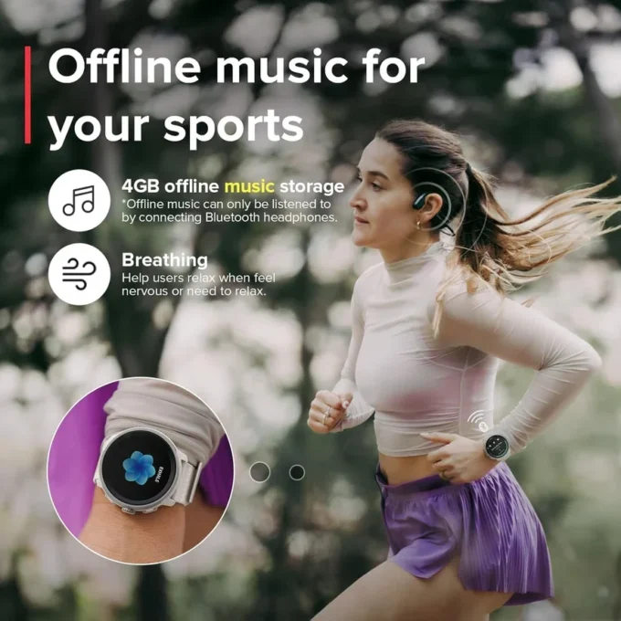 Suunto run frost gray