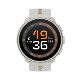 Suunto run frost gray with silicone strap