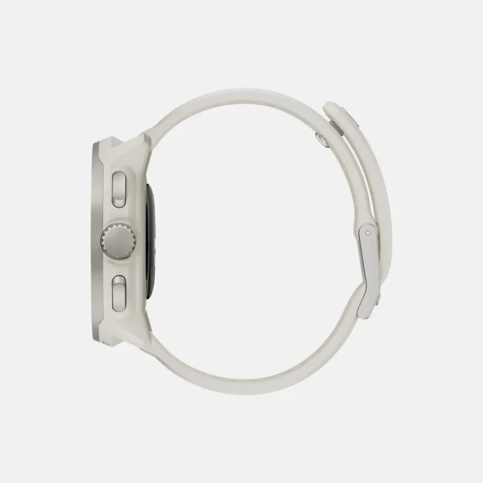 Suunto run frost gray with silicone strap