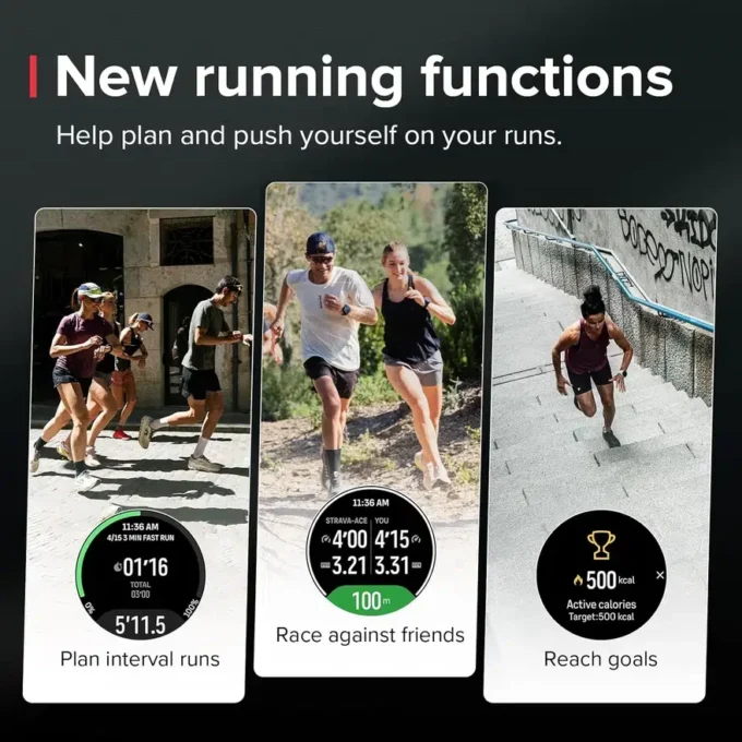 Suunto run frost gray