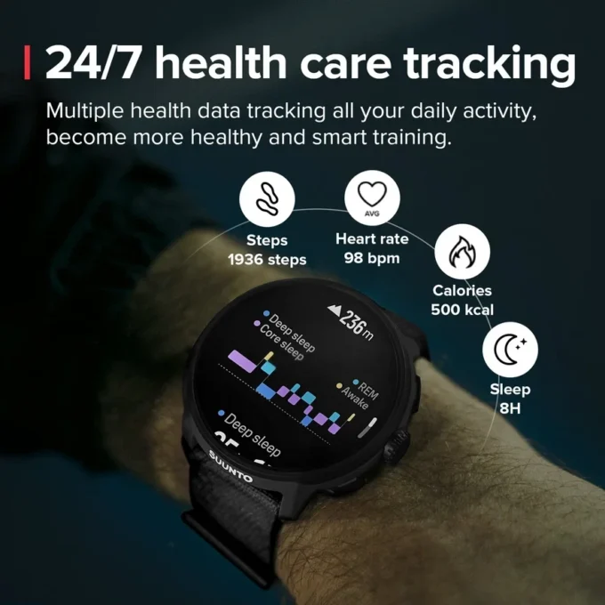 Suunto run – lightweight sports watch designed for runners