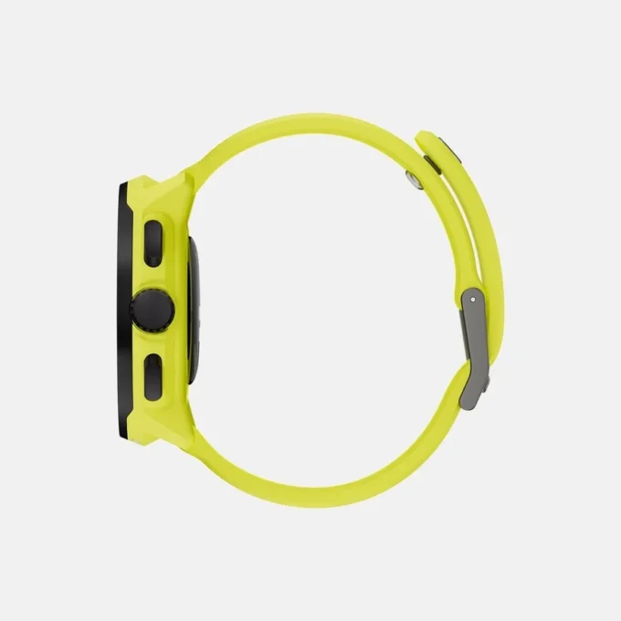 Suunto run lime with silicone strap
