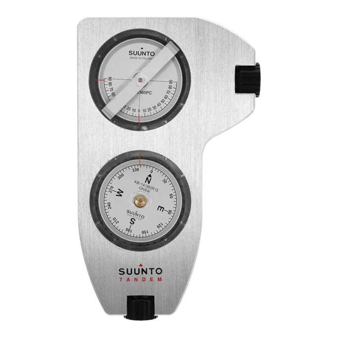 Suunto tandem/360pc/360r g clino/compass – precision instrument for professionals