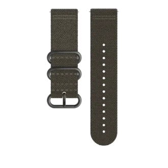 Suunto traverse alpha foliage green textile strap kit