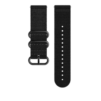 Suunto traverse alpha stealth black textile strap kit