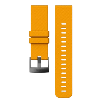 Suunto traverse amber silicone strap – strap for traverse variants