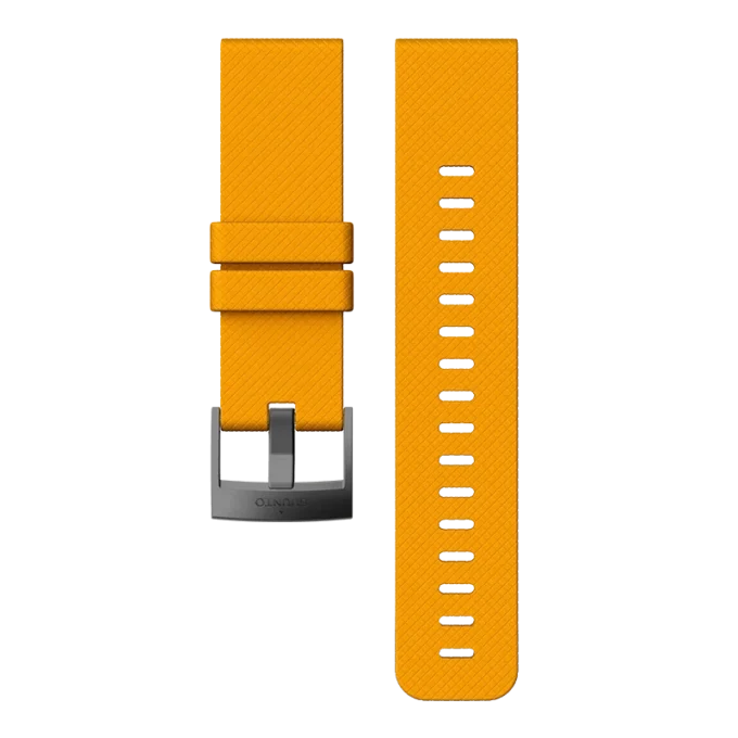 Suunto traverse amber silicone strap – strap for traverse variants