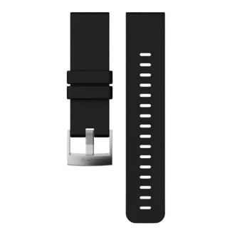 Suunto traverse black silicone strap – strap for traverse models