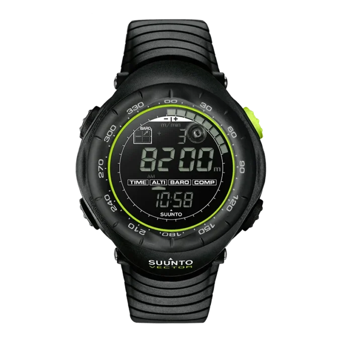 Suunto vector black lime