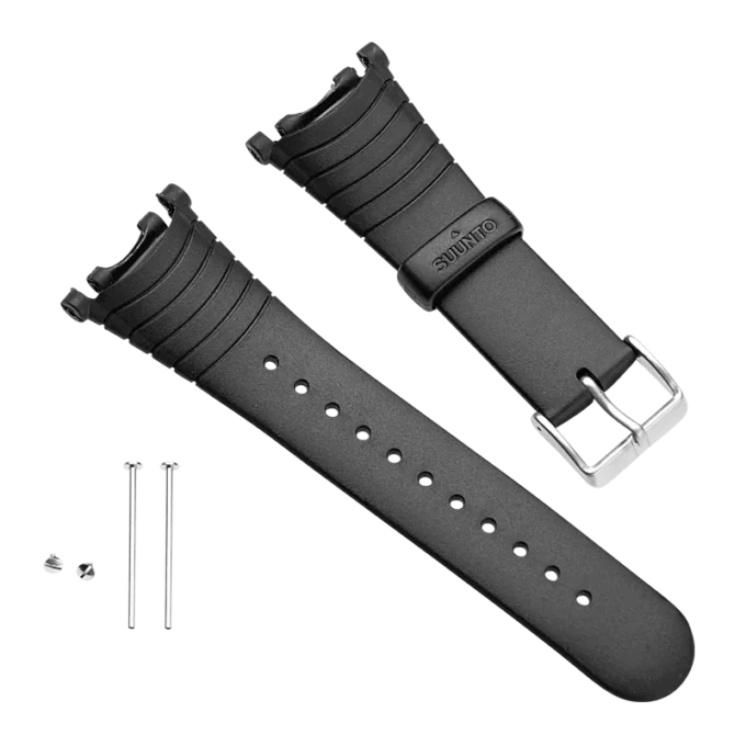 Suunto vector strap kit black elastomer – strap for vector & advizor Suunto vector strap kit black elastomer – strap for vector & advizor