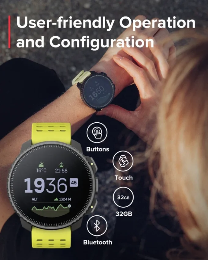 Suunto vertical black lime Suunto vertical black lime