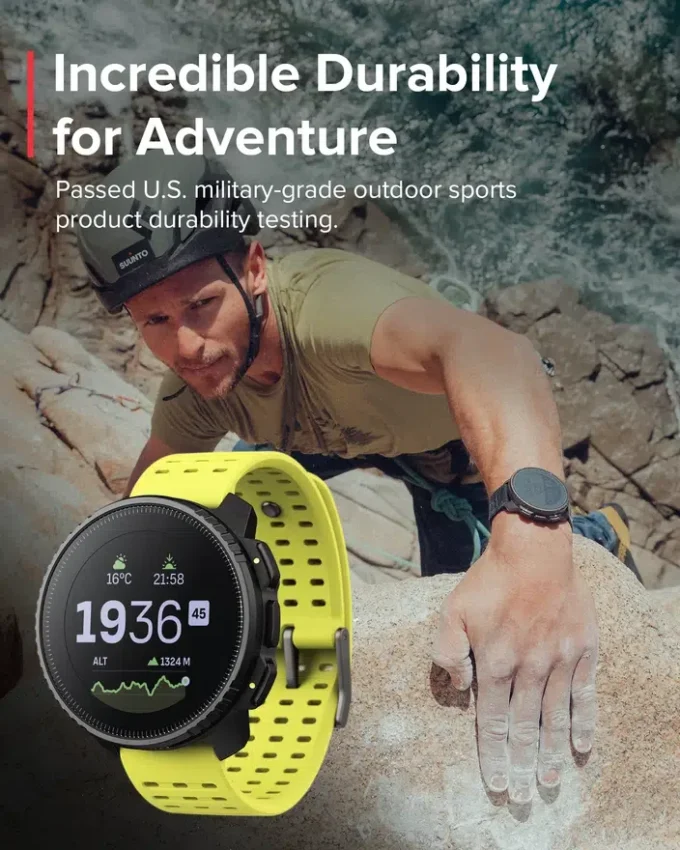 Suunto vertical black lime Suunto vertical black lime