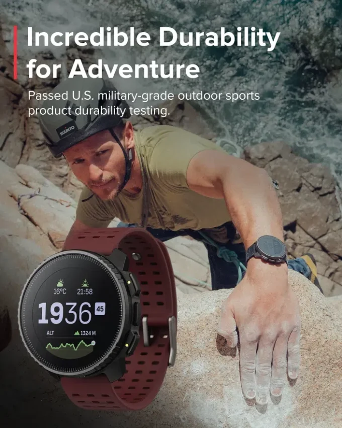 Suunto vertical black ruby Suunto vertical black ruby