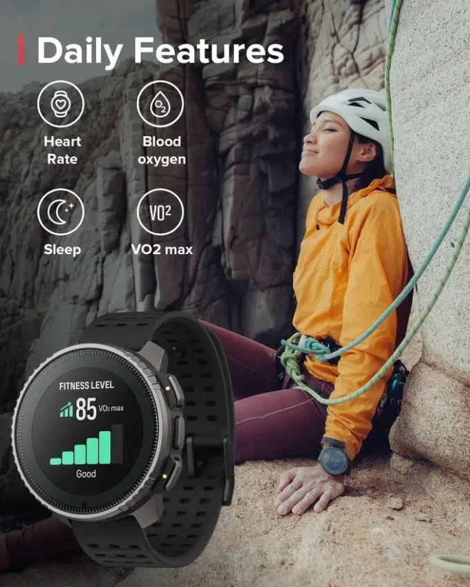Suunto vertical solar all black