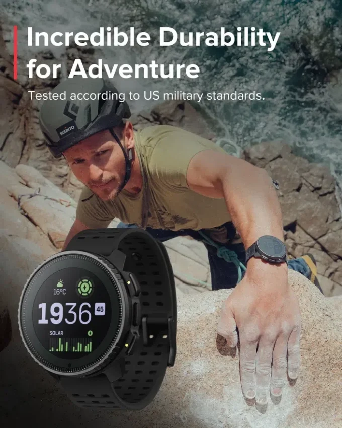 Suunto vertical solar all black