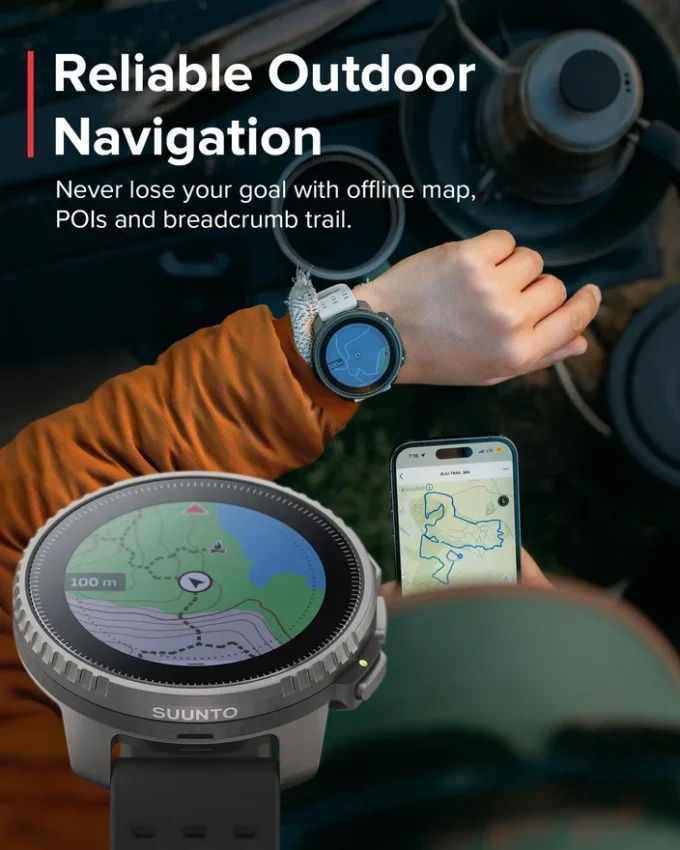 Suunto vertical titanium solar black Suunto vertical titanium solar black