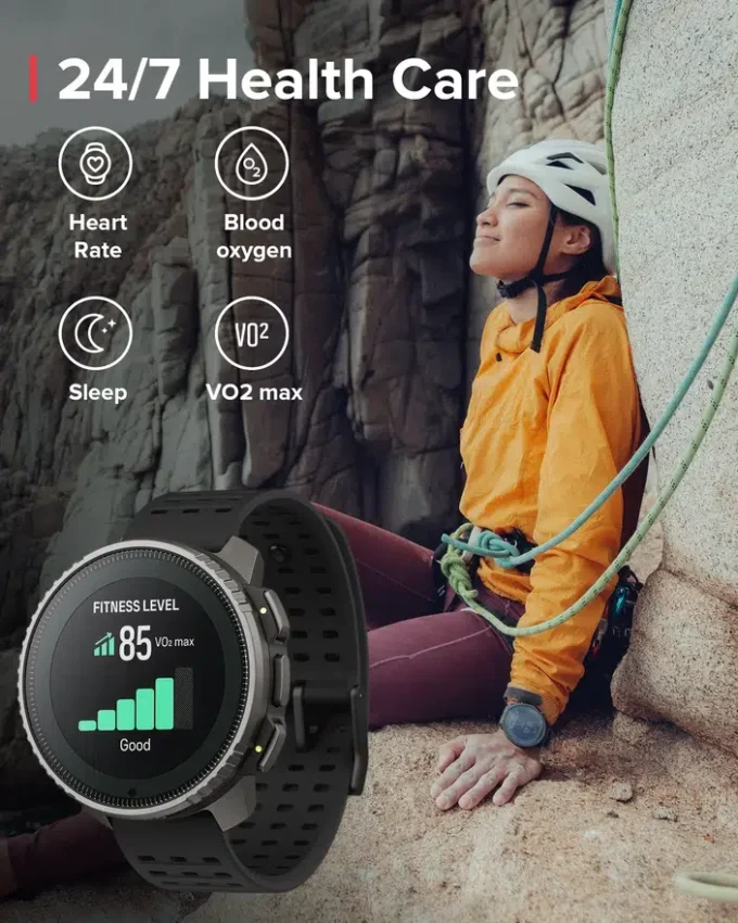 Suunto vertical titanium solar black Suunto vertical titanium solar black