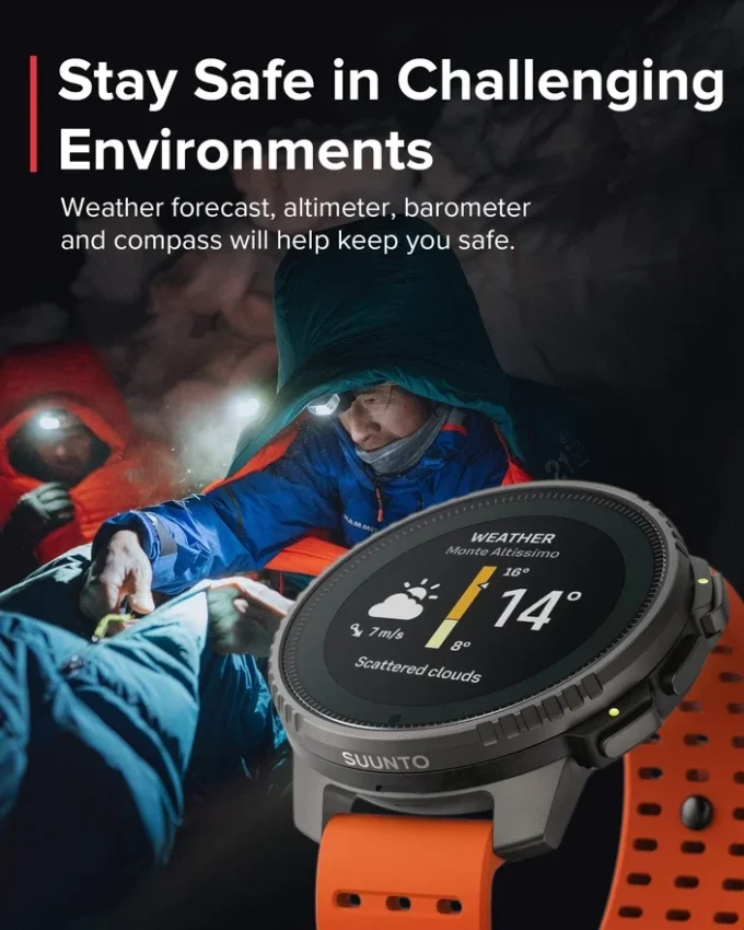 Suunto vertical titanium solar canyon adventure watch