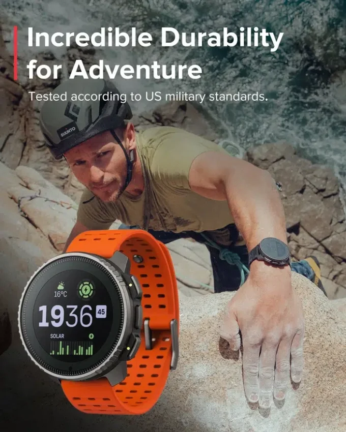 Suunto vertical titanium solar canyon adventure watch