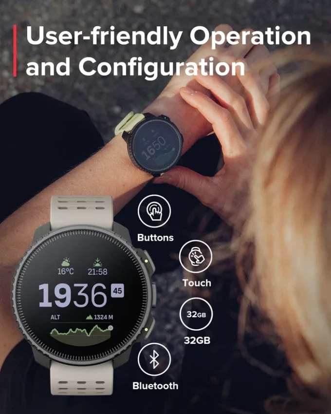 Suunto vertical titanium solar sand Suunto vertical titanium solar sand