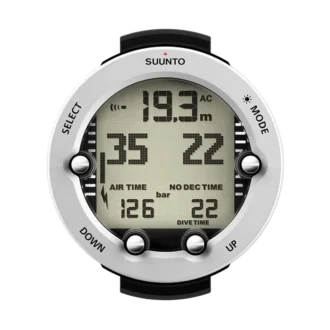 Suunto vyper novo white dive computer with compass & gas switch