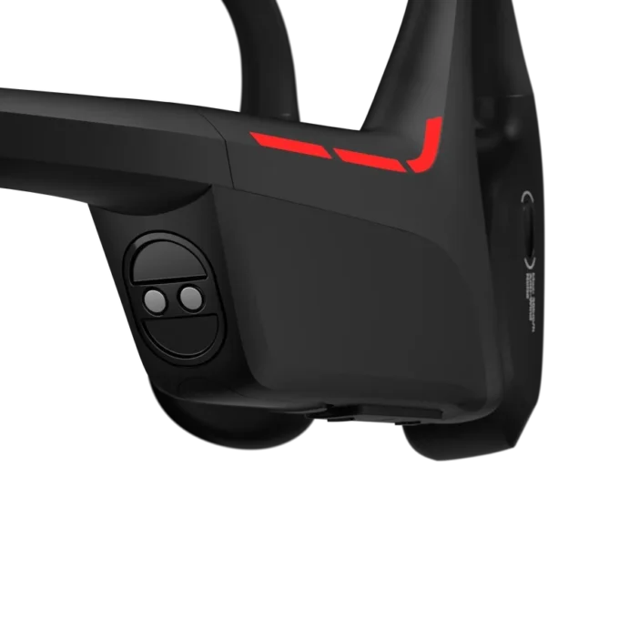 Suunto wing 2 black – premium bone conduction headphone