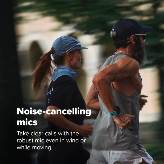 Suunto wing 2 black – premium bone conduction headphone