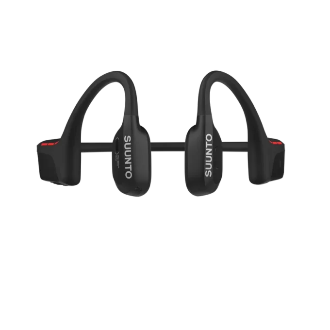Suunto wing 2 black – premium bone conduction headphone
